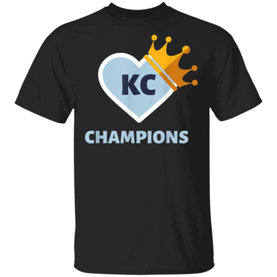 KC Soccer Fan Kansas City Crown Town Sport Champions TShirt