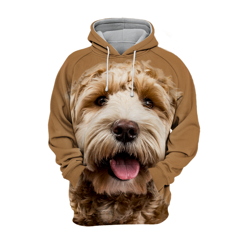 Unisex 3D Graphic Hoodies Animals Dogs Labradoodle Goldendoodle Smile