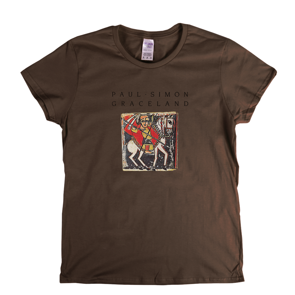 Paul Simon Graceland Womens T-Shirt