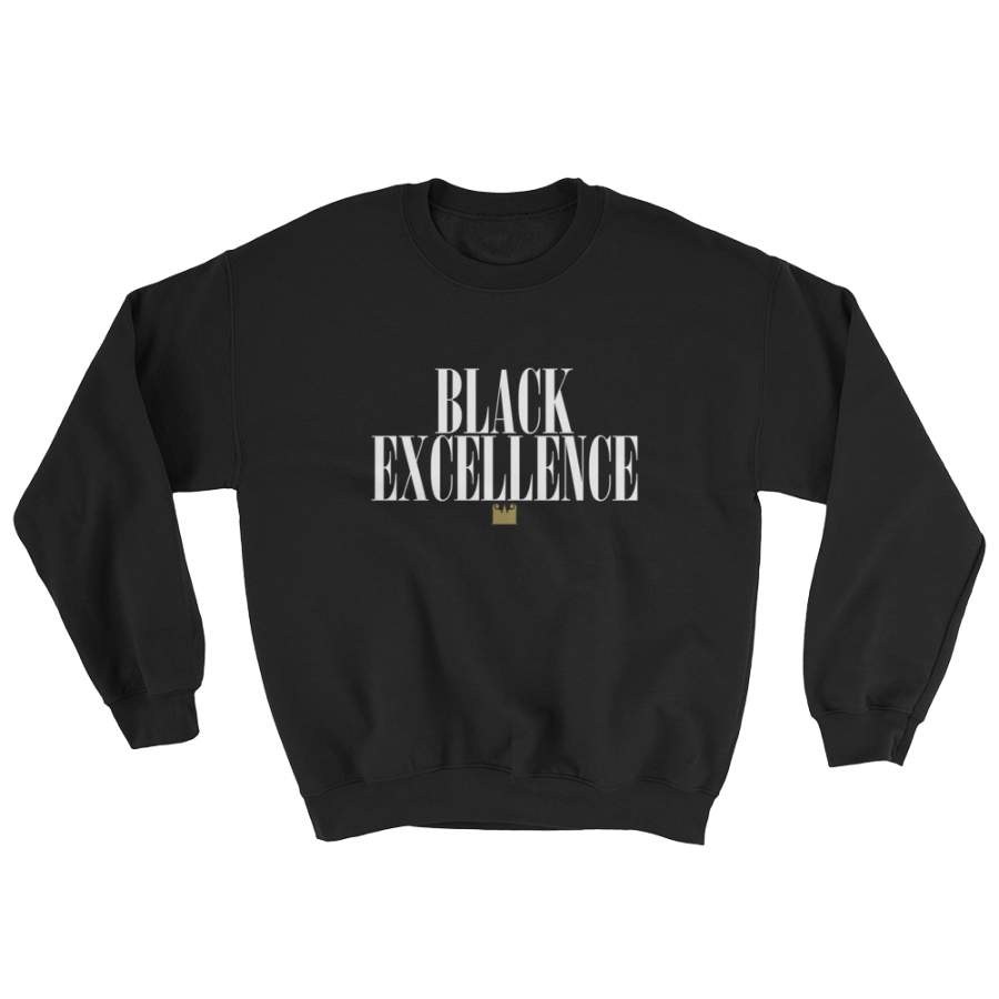 Webuyblack Clothing Black Excellence Sweatshirt