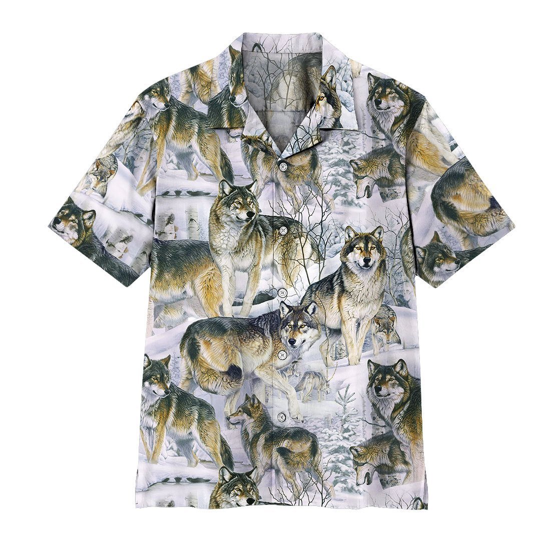 Gearhuman Wolf Hawaiian Shirt Ha55434