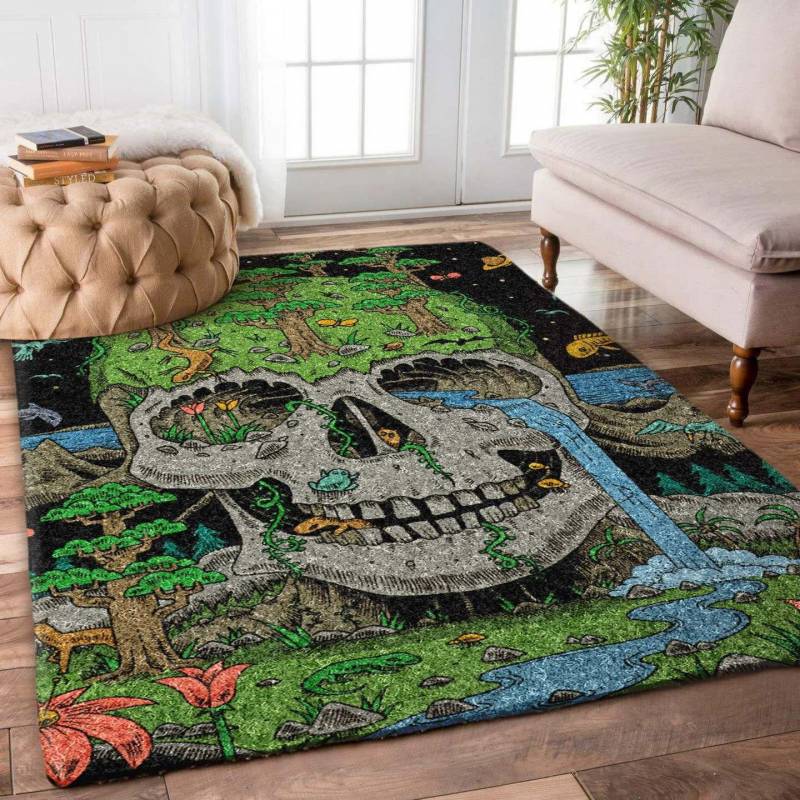 Skull The Forest And Animals DN0910162R Rug