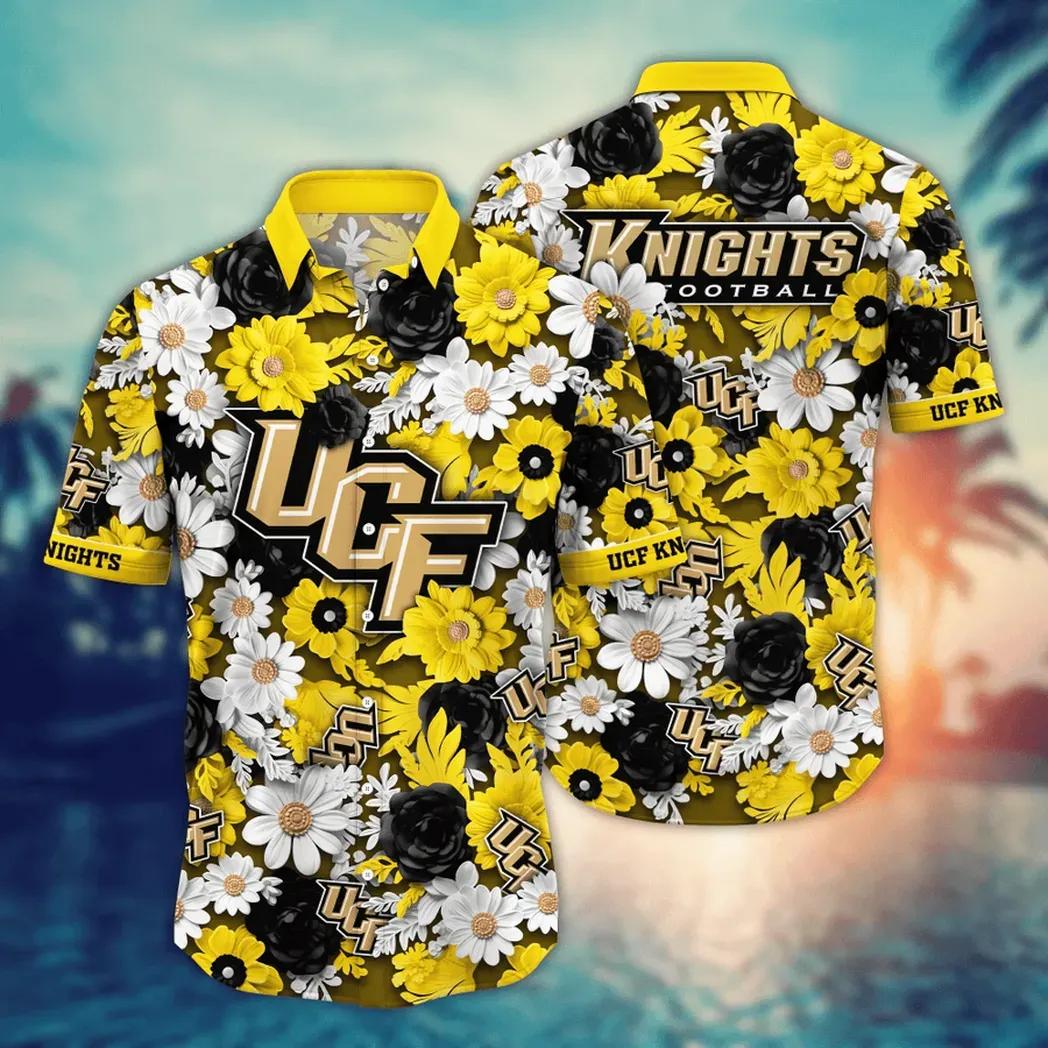 Ucf Knights Ncaa Flower Aloha Hawaiian Shirt 7, Ncaa Hawaiian Shirt