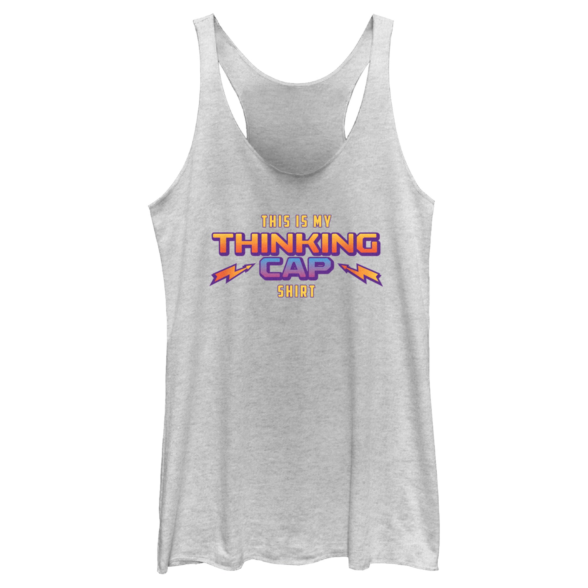 Women’S Stranger Things Dustin’S Thinking Cap Costume Racerback Tank Top