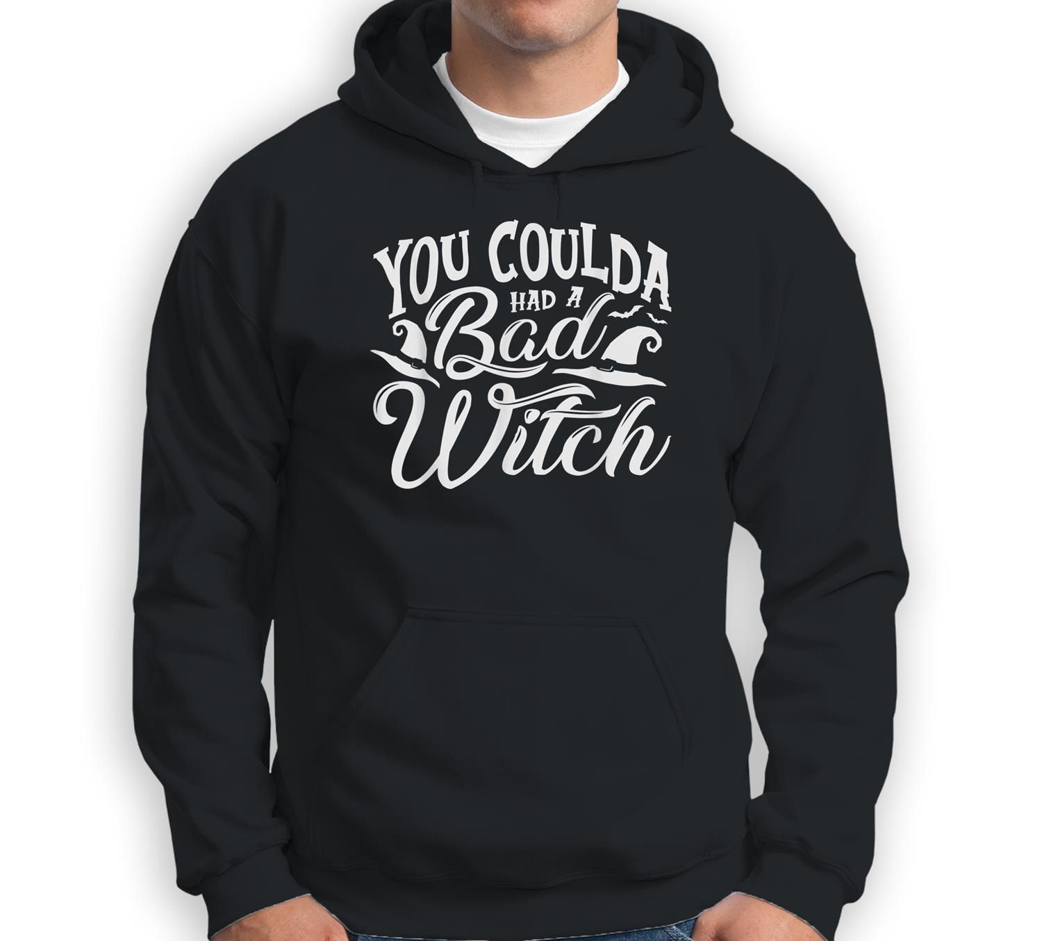 You Coulda Had A Bad Witch Halloween Fan Funny Halloween Sweatshirt & Hoodie