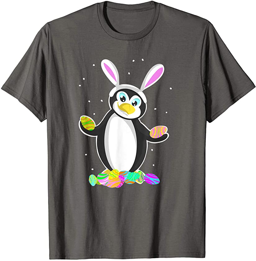 Penguin Bunny Shirt | Cool Easter Sunday Animal Funny Gift