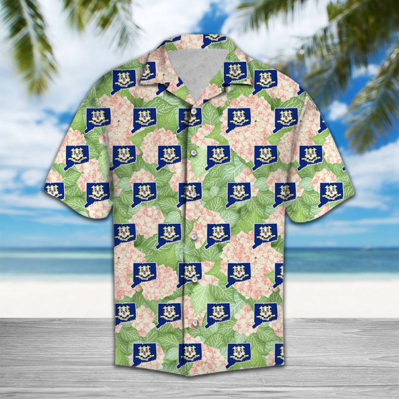 Connecticut Mountain Laurel Hawaiian Shirt Ha10796