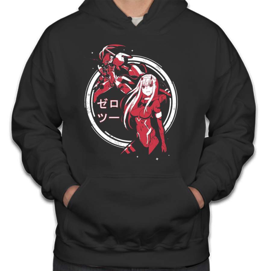 Zero Two – Strelitzia | Darling in the Franxx Hoodie