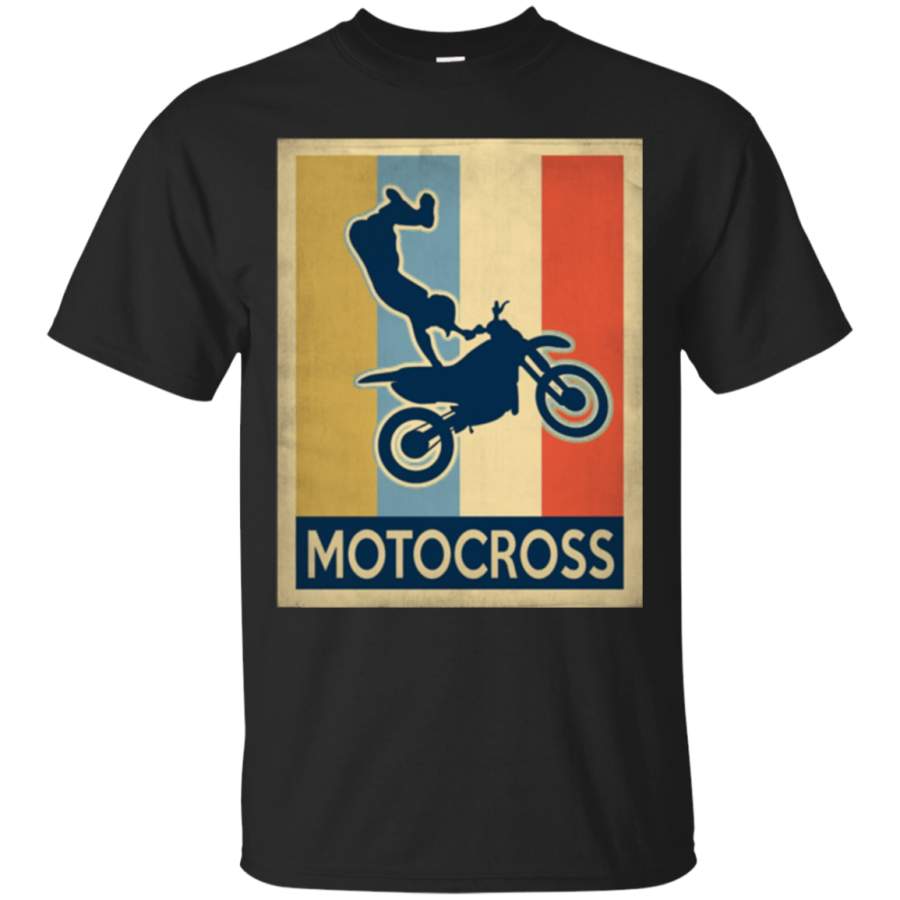 Vintage style motocross shirt