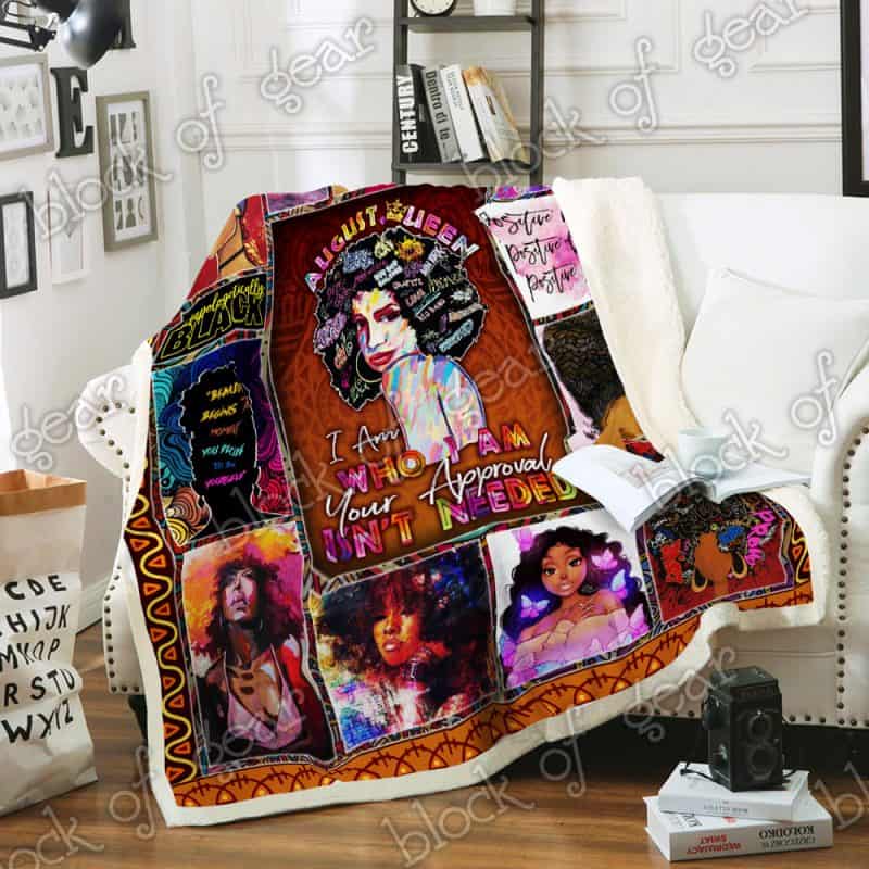 Respiratory Therapist Melanin, African American Premium Quilt Blanket Size Throw, Twin, Queen, King, Super King