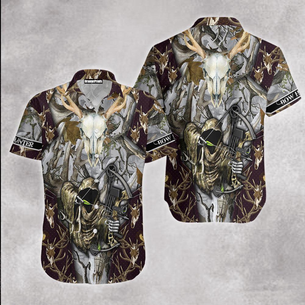 Grim Reaper Bow Hunting Hawaii Shirt For Men Women Ha4159