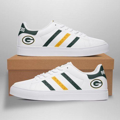 Green Bay Packers Football Shoes Customize Sneakers Gift For Fan