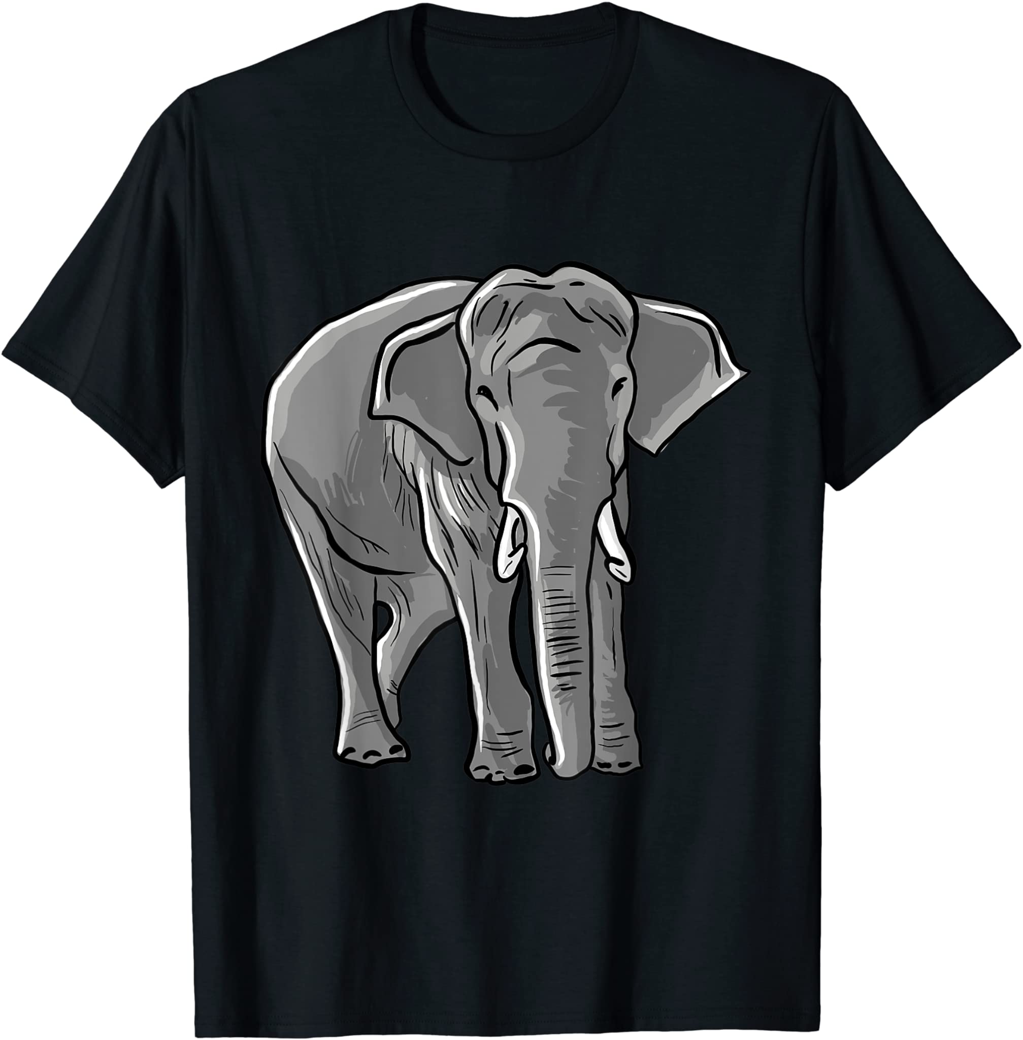 Elephant Love Illustration For Elephant Lovers T-Shirt