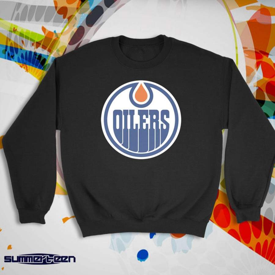 Edmonton Oilers Logo Women’S Sweatshirt