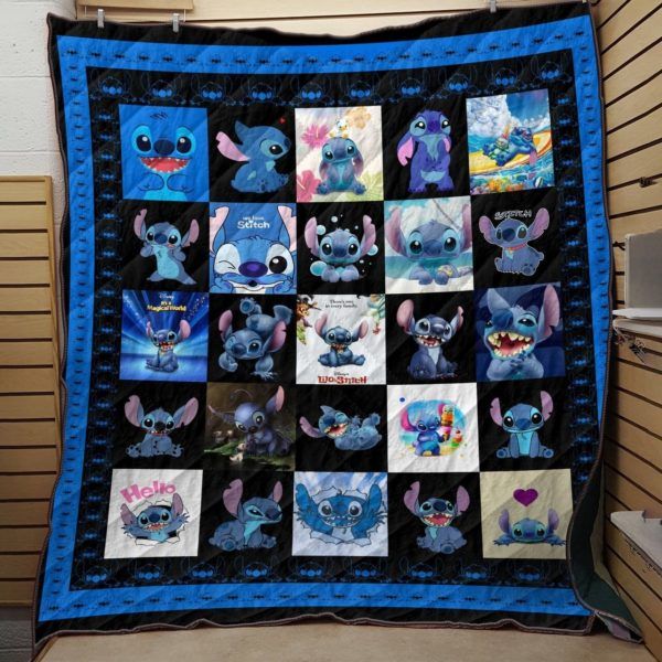 50 Shades Of Stitch Fabric 3D Quilt Blanket HGM31