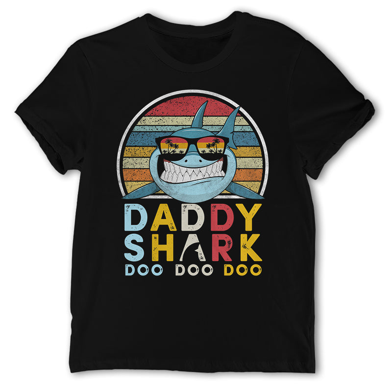 Funny Shark T-Shirt/Hoodie Daddy Shark Doo Doo Doo, Daddy Shark T-Shirt/Hoodie, Shark T-Shirt/Hoodie, Gift For Father’S Dat, Gift For Shark Lovers