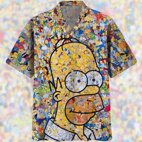 The Homer Simpson Hawaii Shirt Ha41052