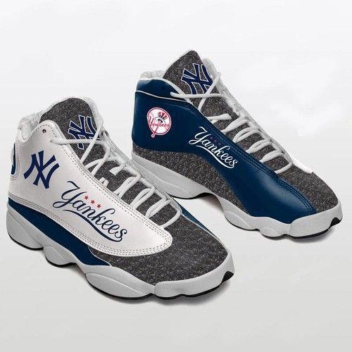 New York Yankees Team Custom Tennis Air Jordan 13 For Fan Shoes Sport Sneakers