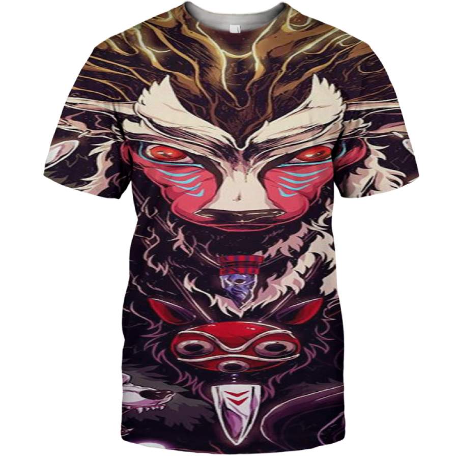 3D All Over Print Mononoke 21 Shirt