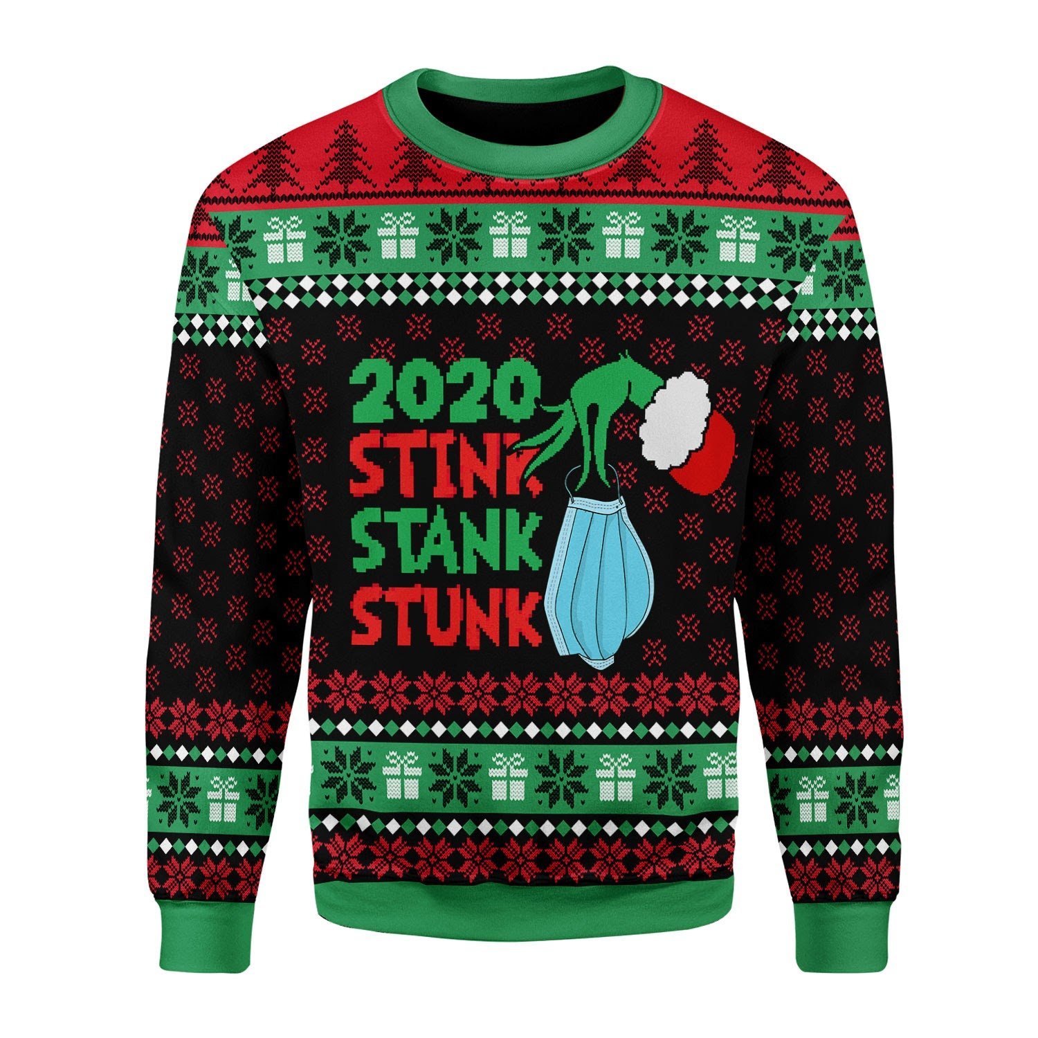 Stink Stank Stunk 2020 Ugly Christmas Sweater