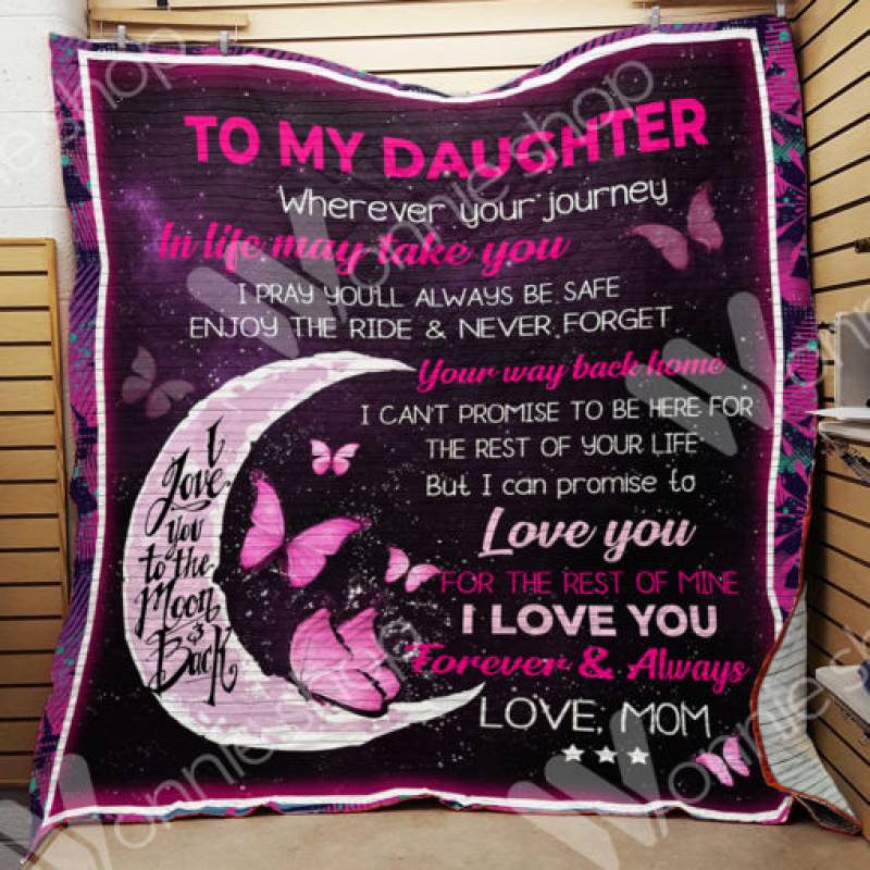 Butterfly Daughter Blanket NOV2701 82O34