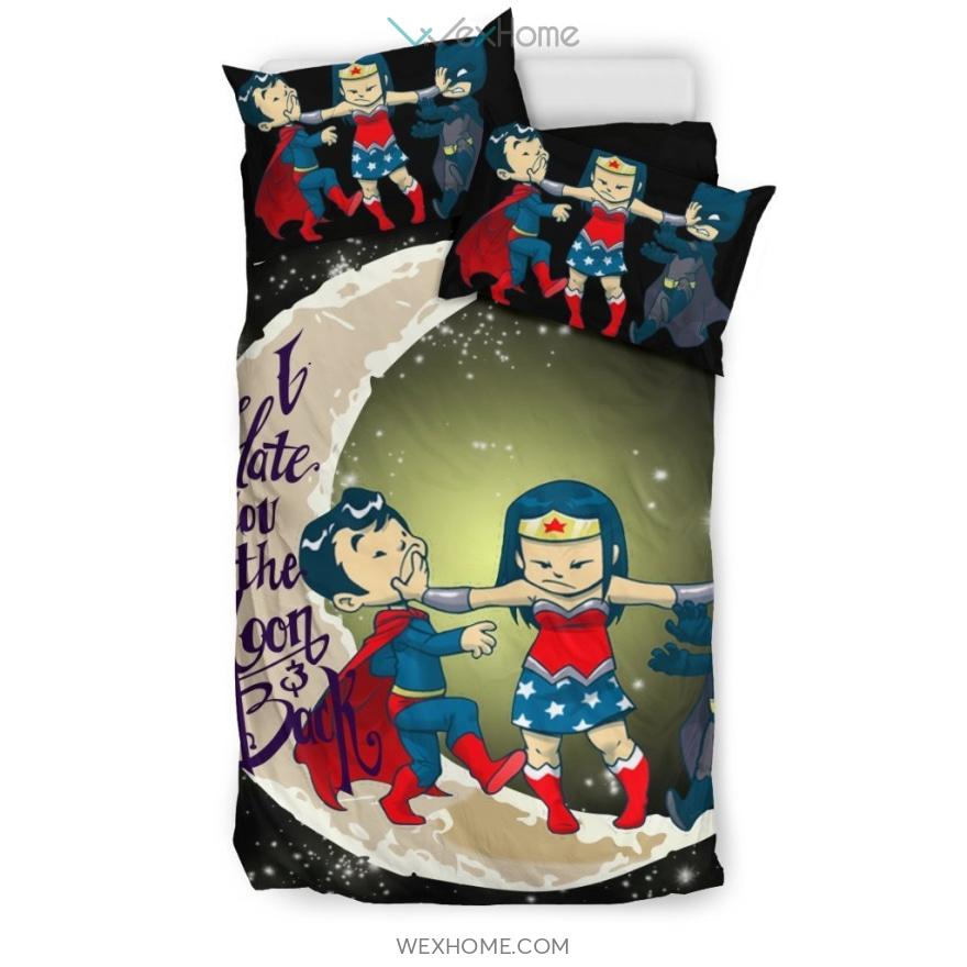 Superman Vs Batman Bedding Set – Duvet Cover And Pillowcase Set – Unique Design Amazing Gift