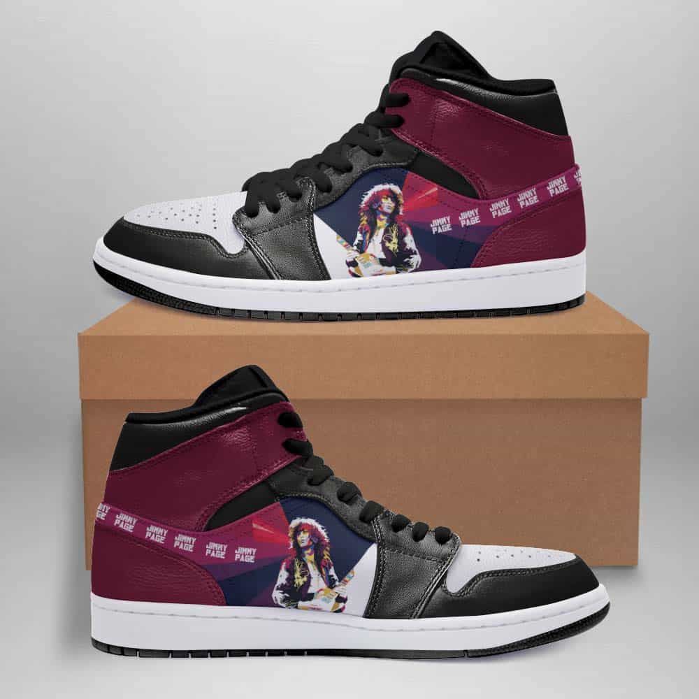 Jimmy Page Air Jordan Shoes Sport Custom Sneakers