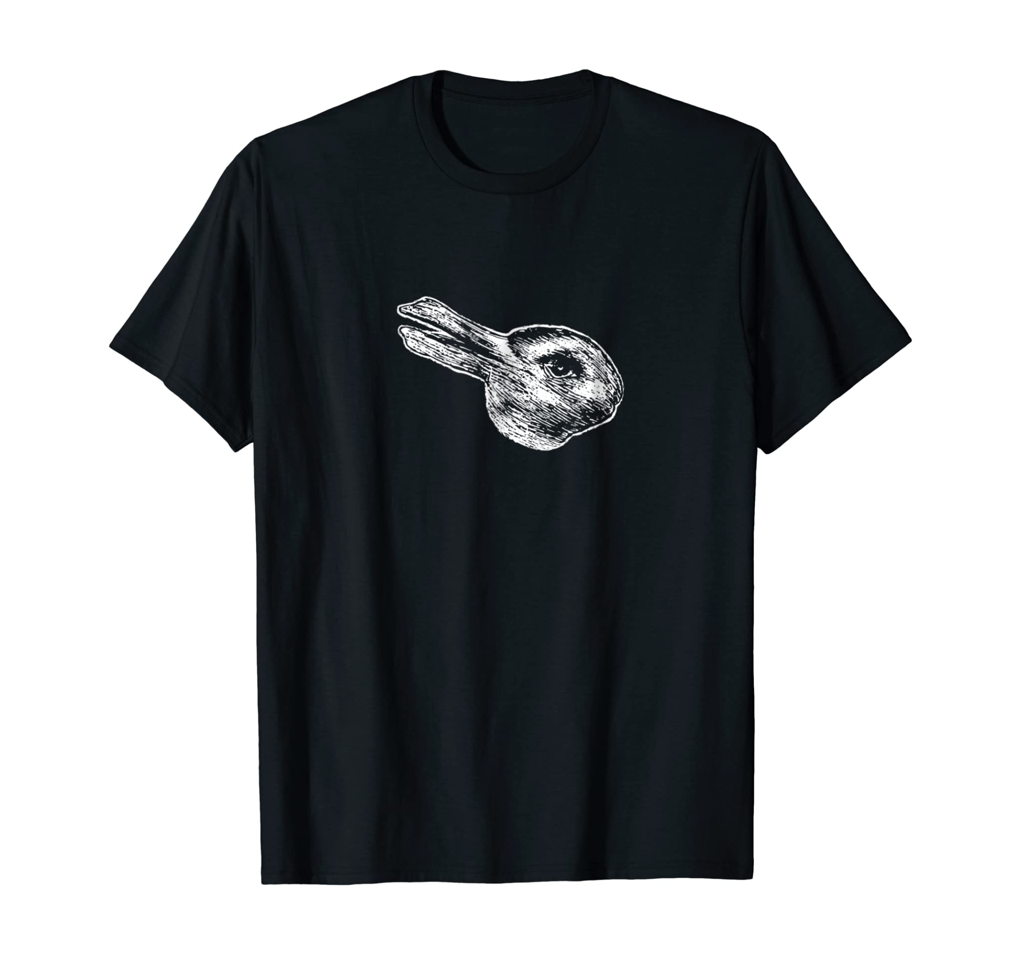 Wittgenstein Rabbit Duck Philosopher Optical Illusion Shirt