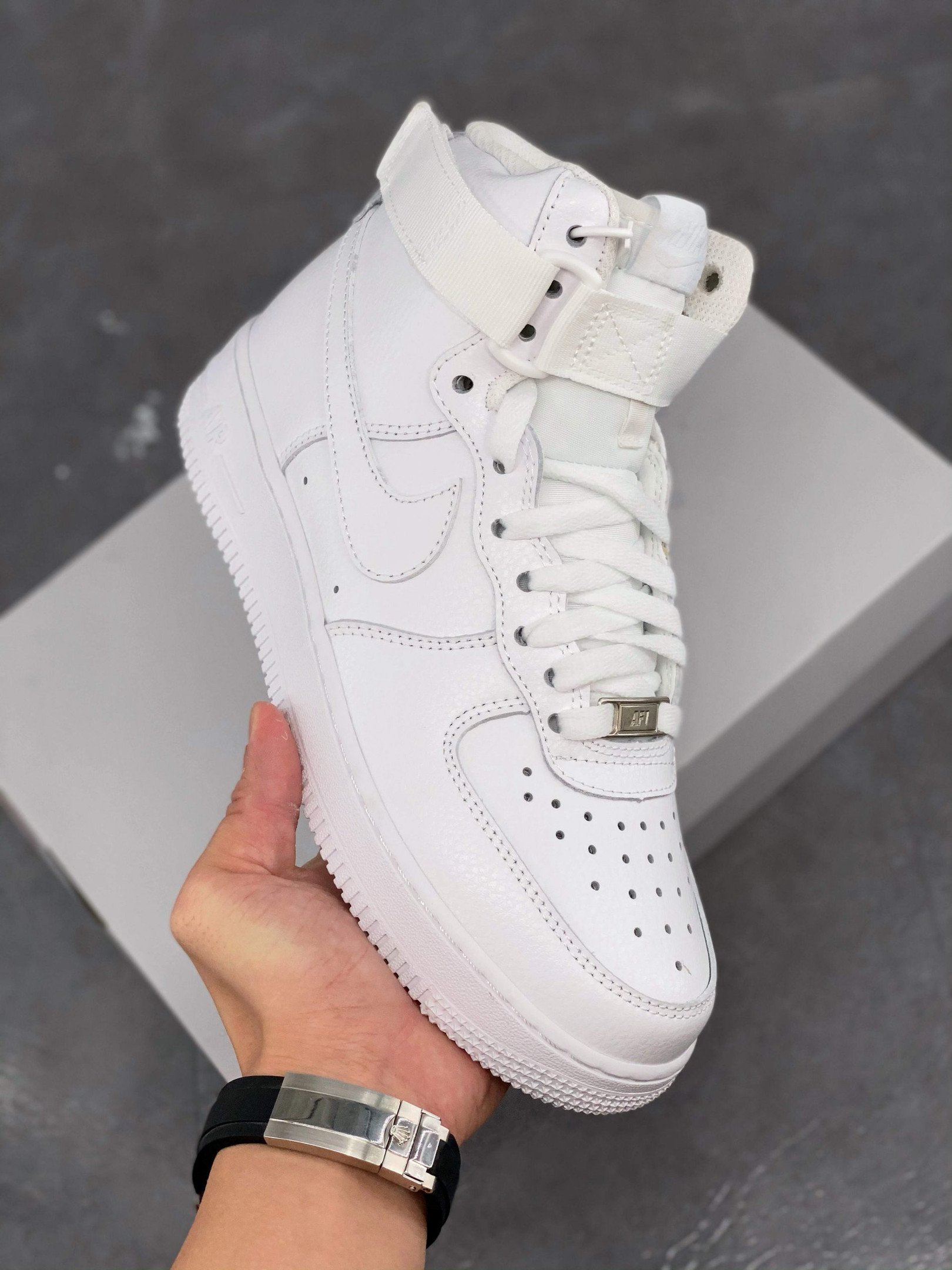 Nike Air Force 1 High Triple White 315121-115 5340569