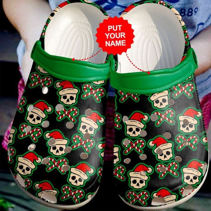 Skull Santa clog Shoes Skull