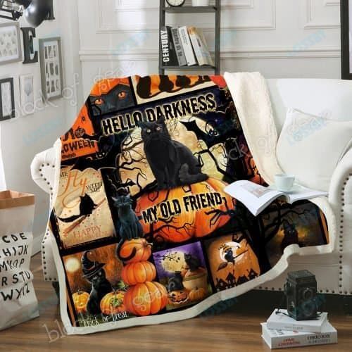 Black Cat – Halloween Sofa Throw Blanket Thh1114 Block Of Gear™