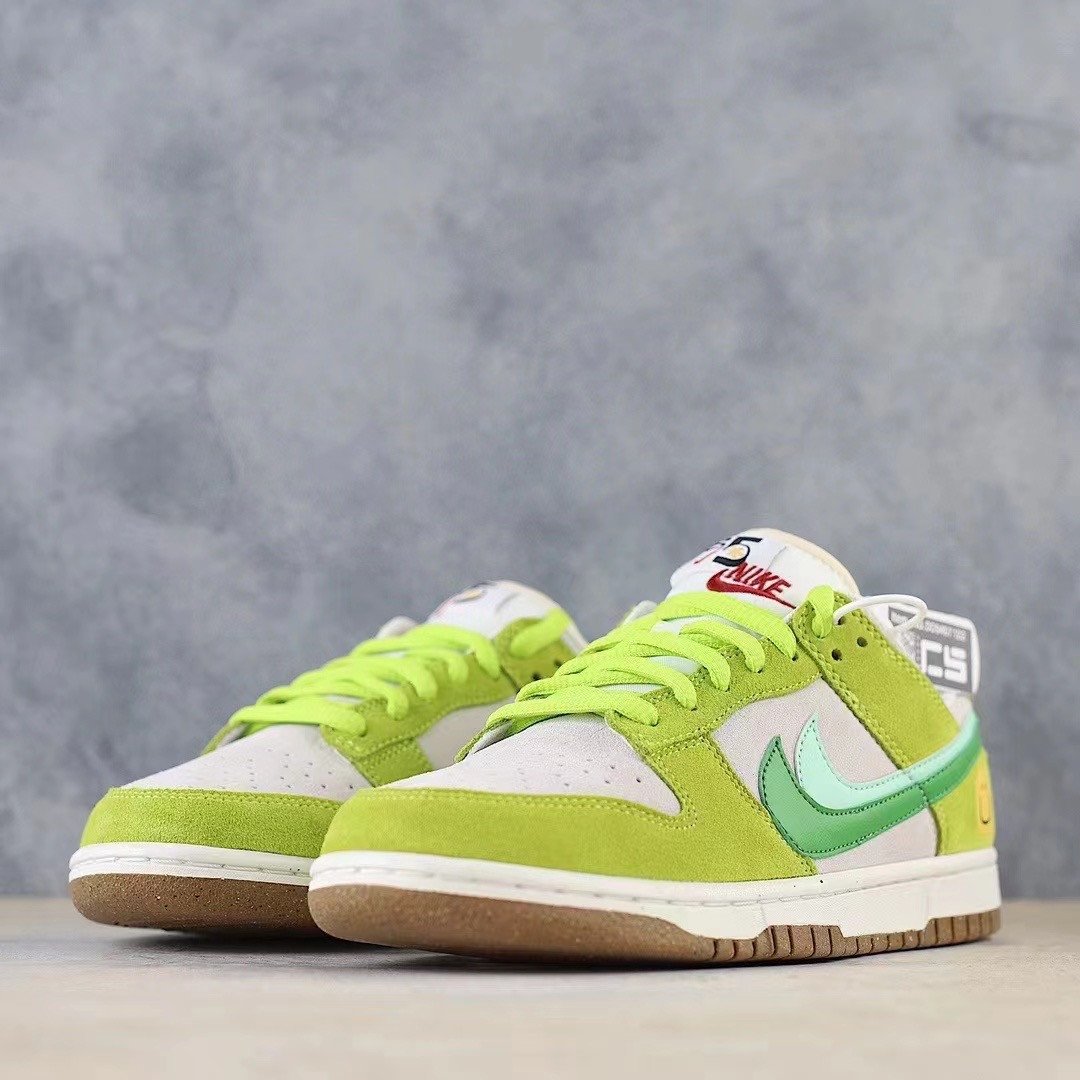 Nike SB Dunk Low Sour Apple Smile Shoes Sneakers SNK944933485