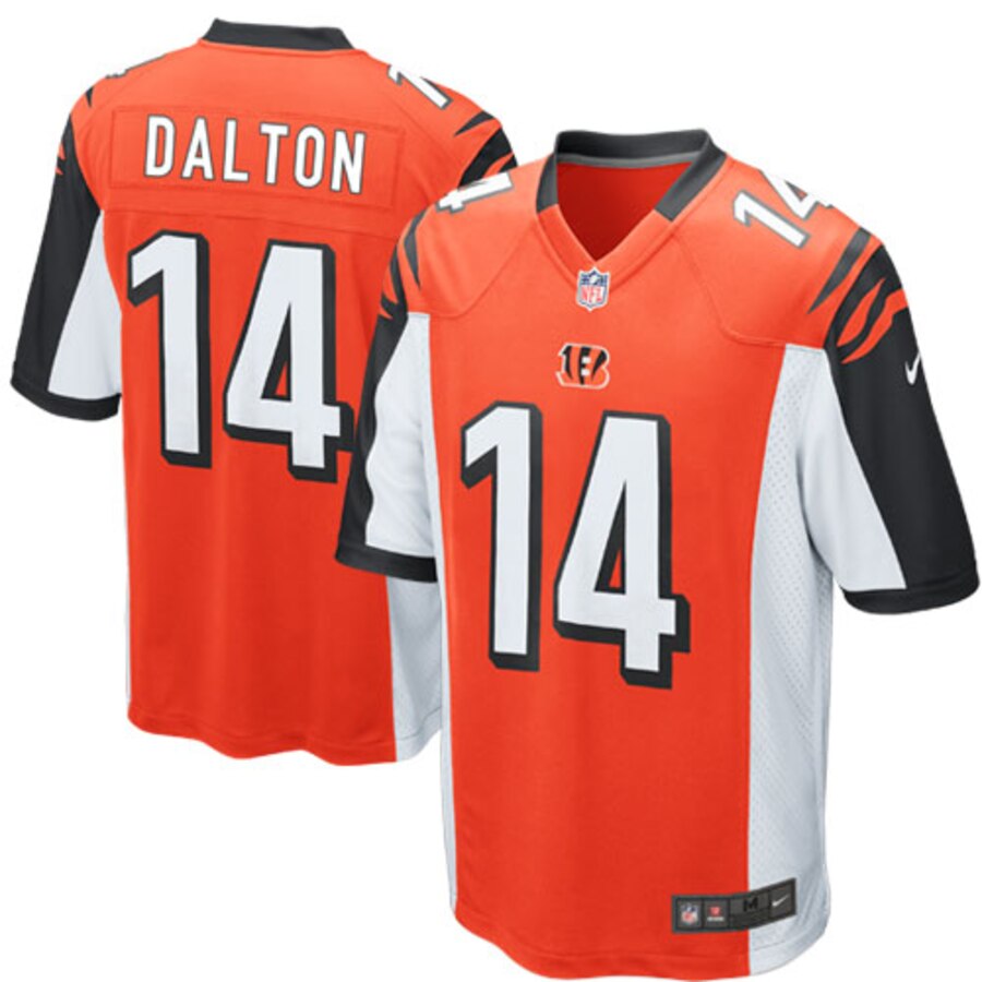 Andy Dalton Cincinnati Bengals Nike Alternate Game Jersey – Orange