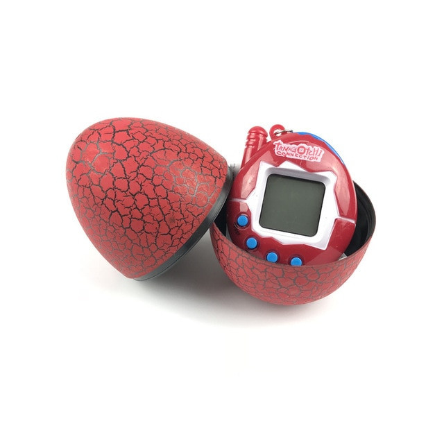 Tumbler Dinosaur Egg Multi-Colors Virtual Cyber Digital Pet Game Toy Tamagotchis Digital Electronic E-Pet Christmas Gift