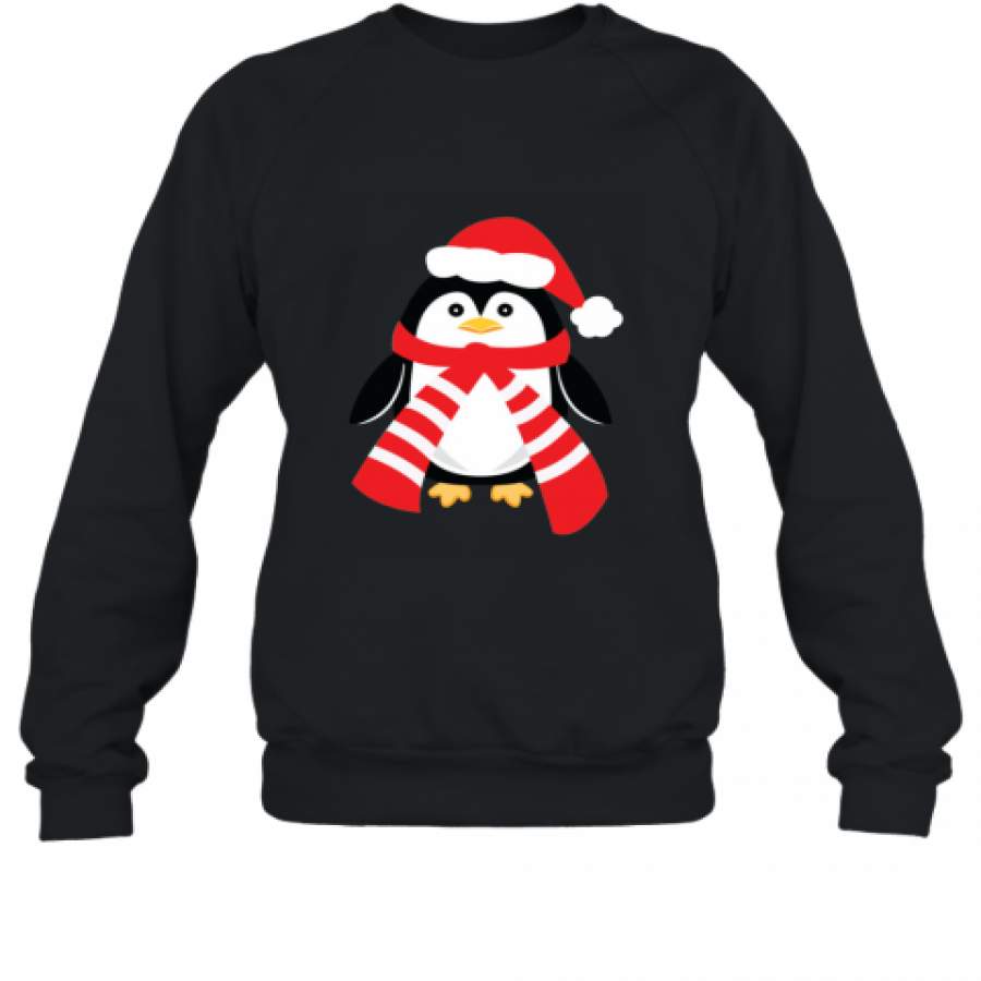 Cute Christmas Penguin shirt Sweatshirt