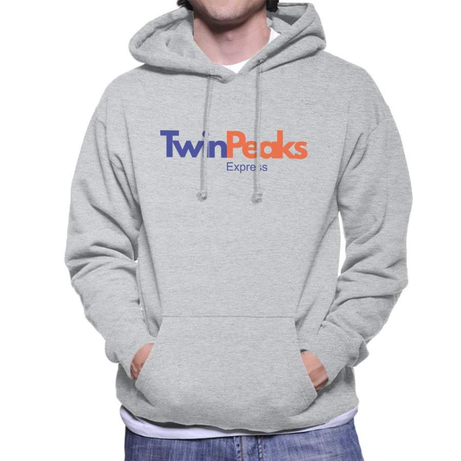 Twin Peaks Express FedEx Men’s Hooded Sweatshirt