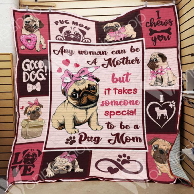 Pug Dog Blanket NOV1302 69O52