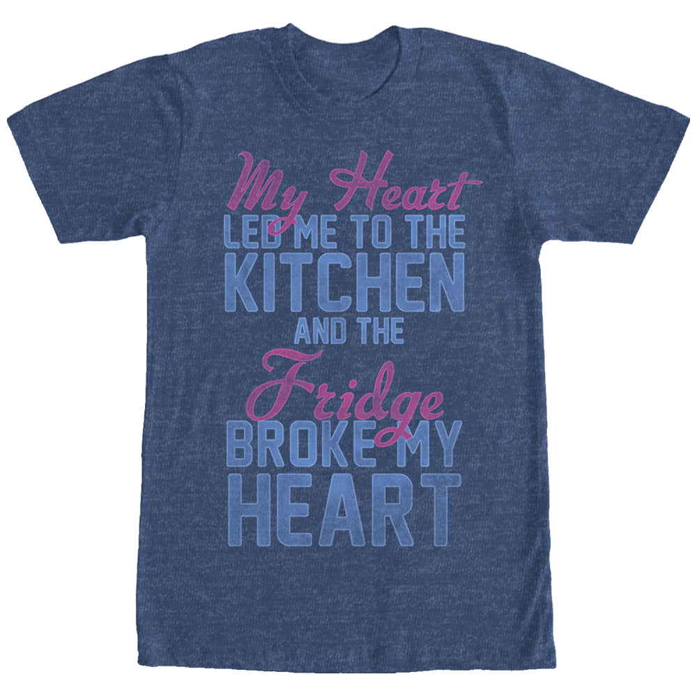 Chin Up Women’S Heart Led Me To Kitchen  Boyfriend Tee