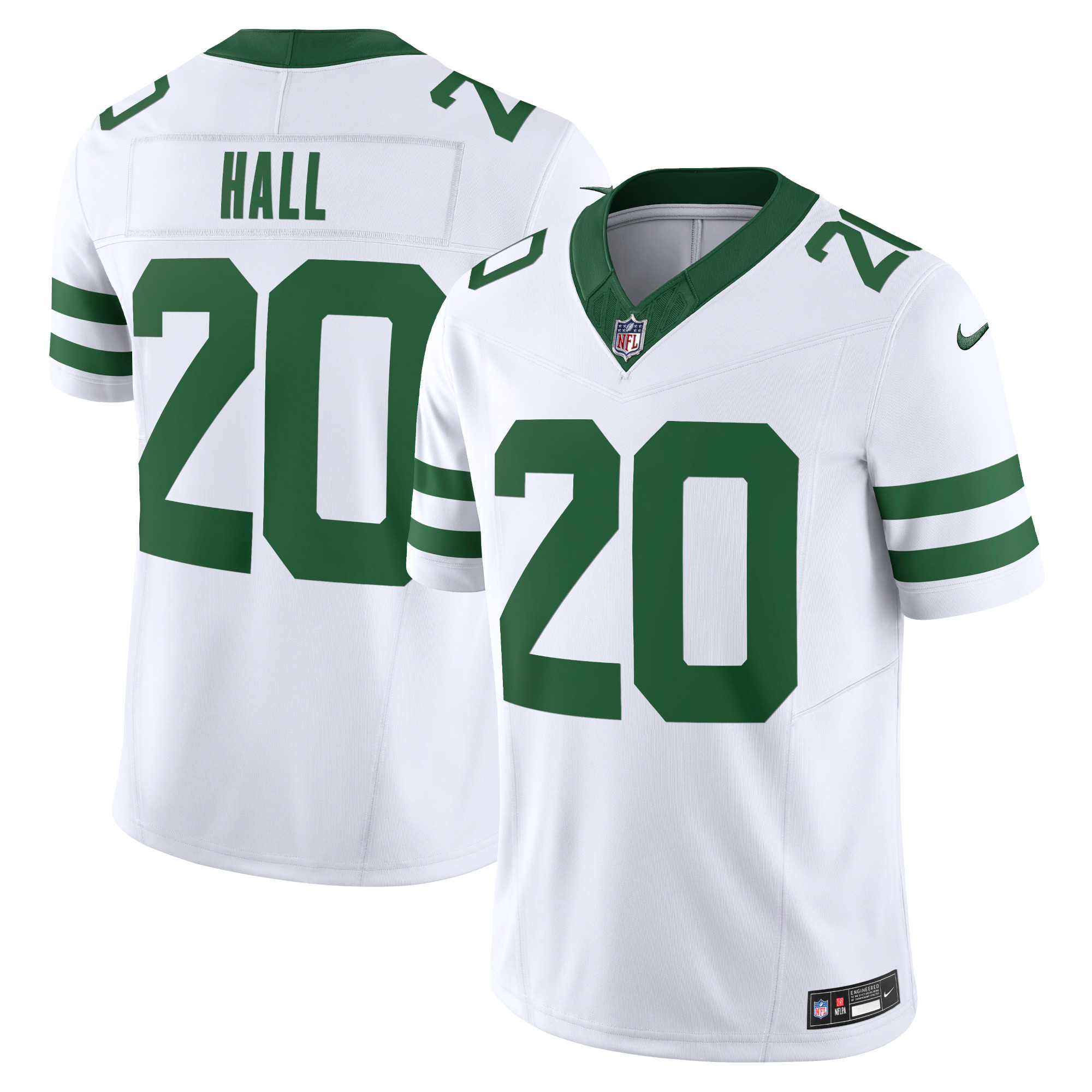 Breece Hall New York Jets Vapor F.U.S.E. Limited Jersey – White