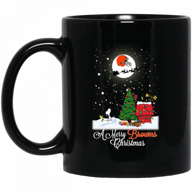 Snoopy Cleveland Browns A Merry Christmas Ugly Sweaters