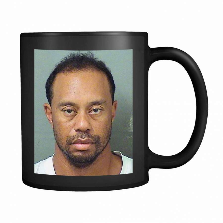 Tiger Woods Dui Fan Mugshot 11oz Mug