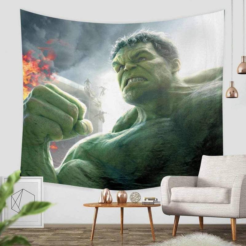 3D Custom Hulk Tapestry Throw Wall Hanging Bedspread