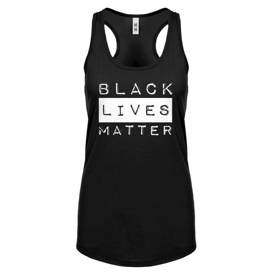 Racerback Black Lives Matter Activism Womens Tank Top