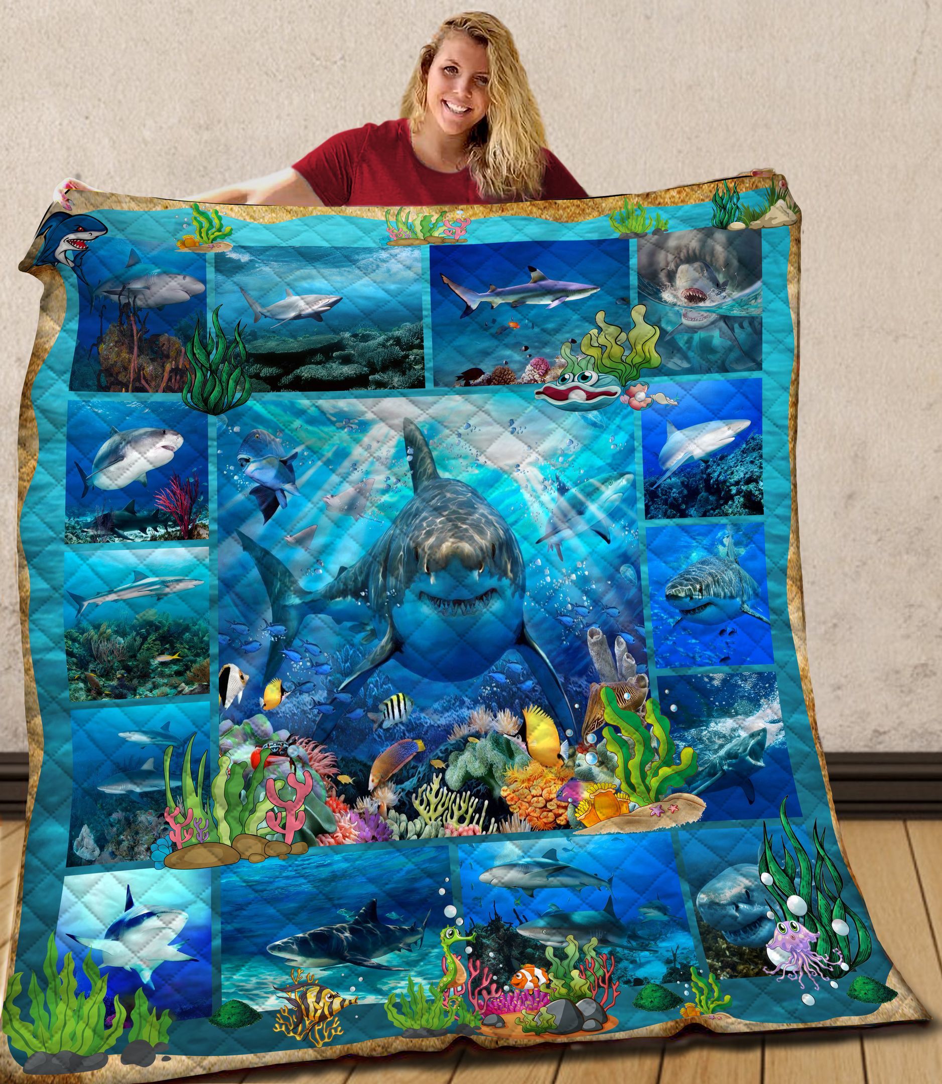 Shark Jfj12460 3D Customized Quilt Camli2707