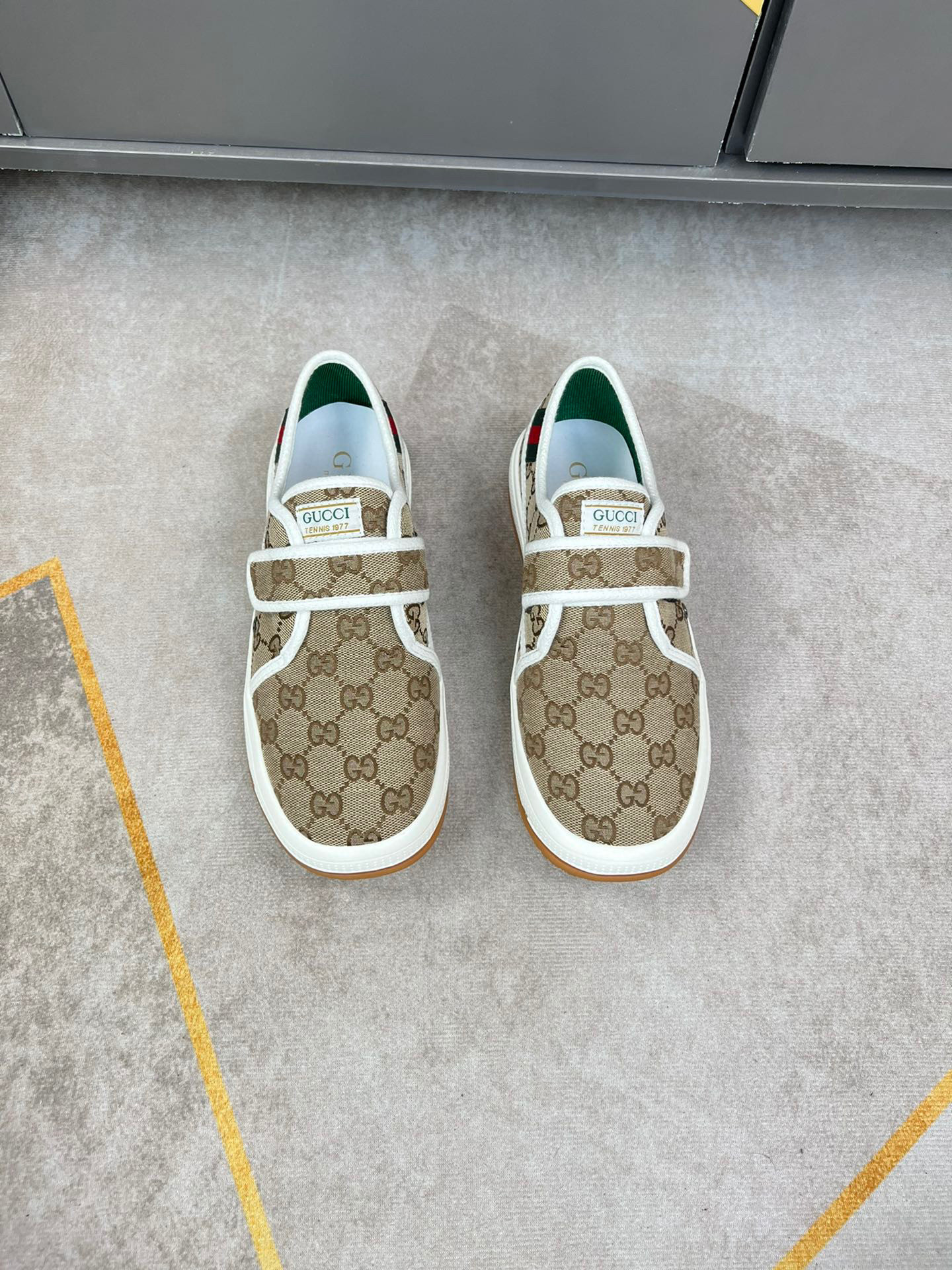 Gucci Tennis 1977 Sneaker Beige Orignal GG canvas, Men SNK633996612