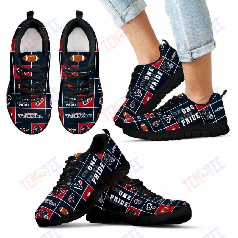 Mens Womens Houston Texans Sneakers Pride Flag Sneaker Running Shoes For Men Women TDT561