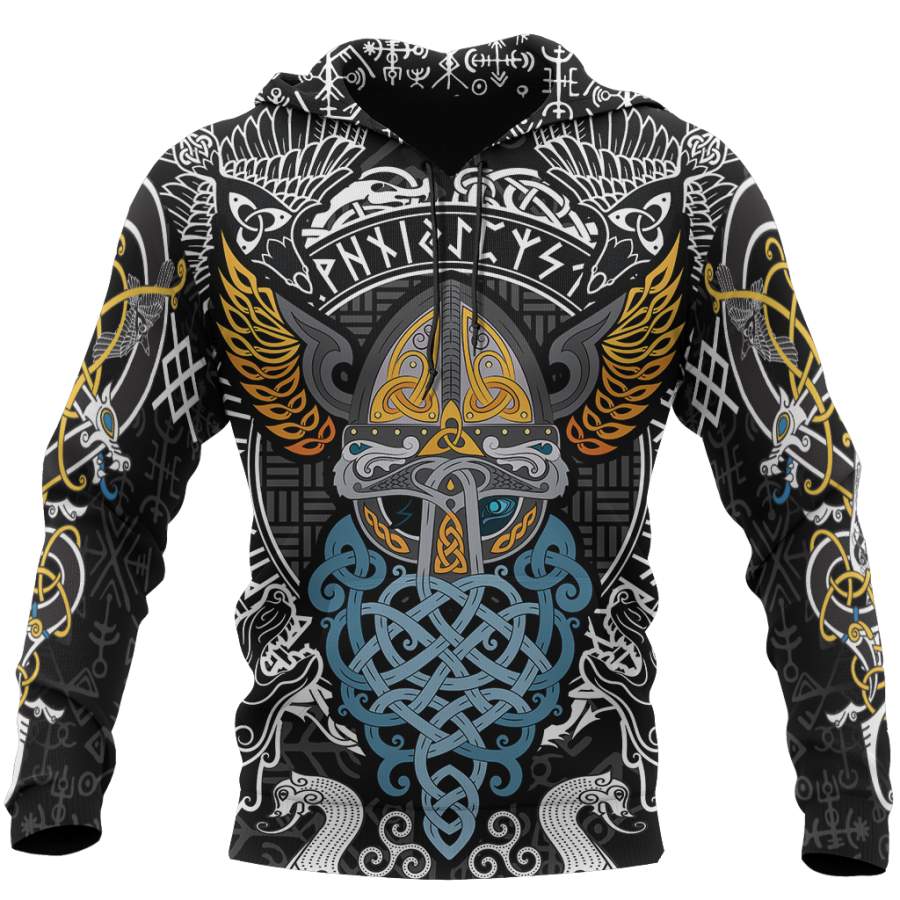 Viking Odin – Wotan Pullover Hoodie A0