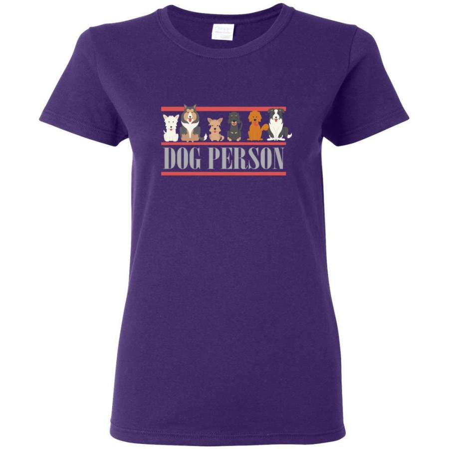 Pet Puppy Lover Shirt Dog Person Love Puppies Women Tee