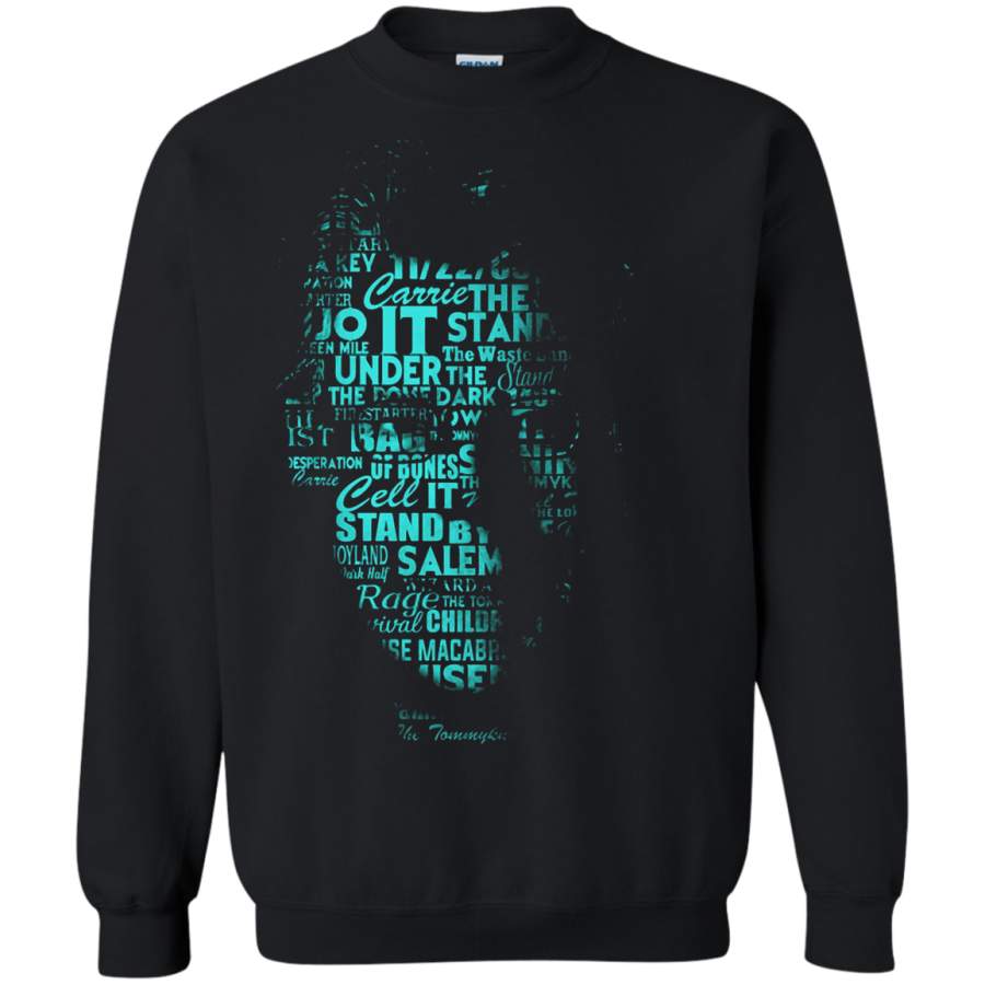 AGR Stephen King And All His Books Sweatshirt