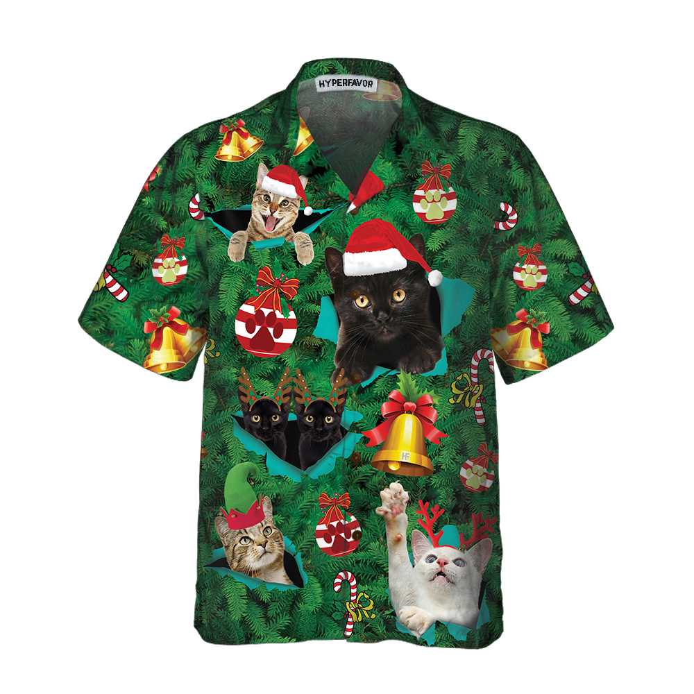 Cats For Christmas Hawaii Funny Cat Best Gift Ha84819